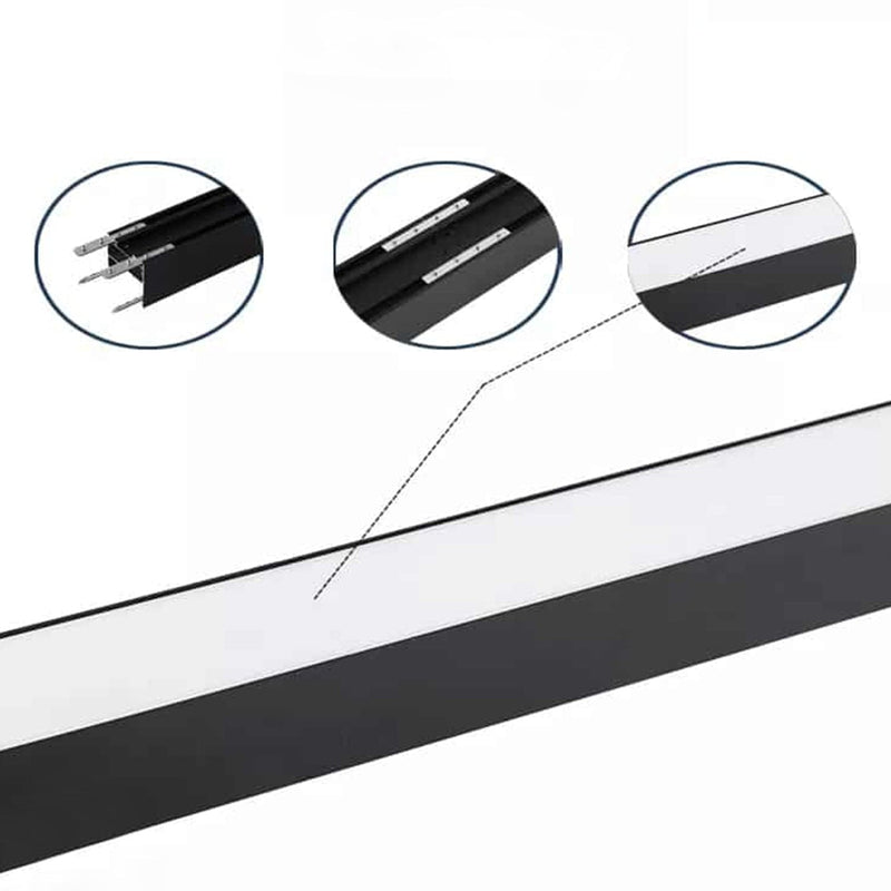 Sleek LED Linear Pendant Light – Modern Ceiling Light for Offices and Workspaces