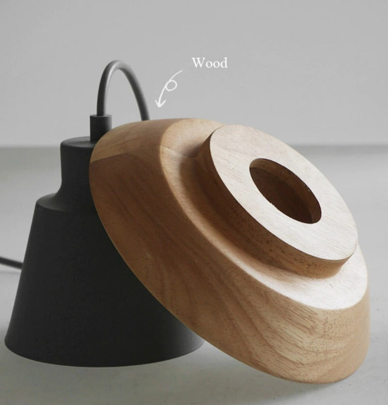 Scandinavian Pendant Light – Minimalist Wooden Design for a Cosy Home