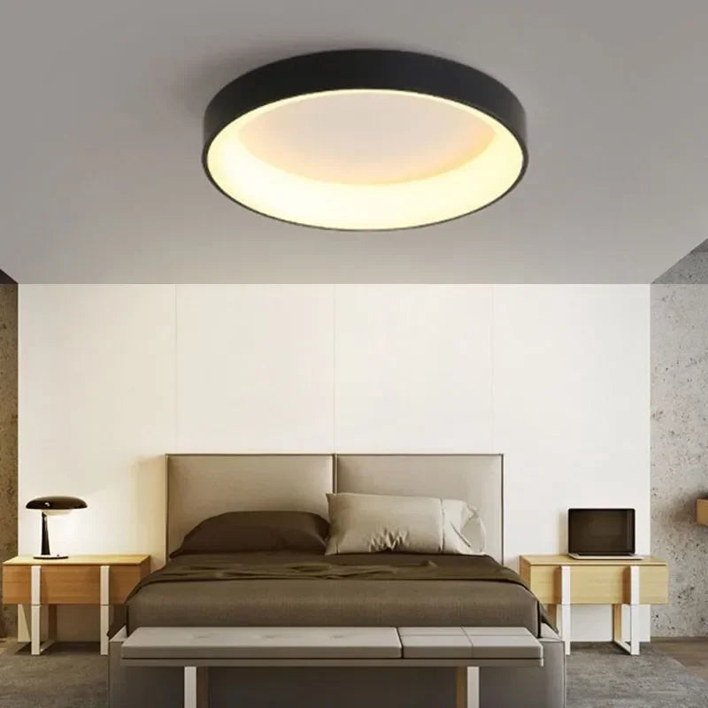 Aurora Round LED Ceiling Light – Minimalist Modern Lamp for Home and Office