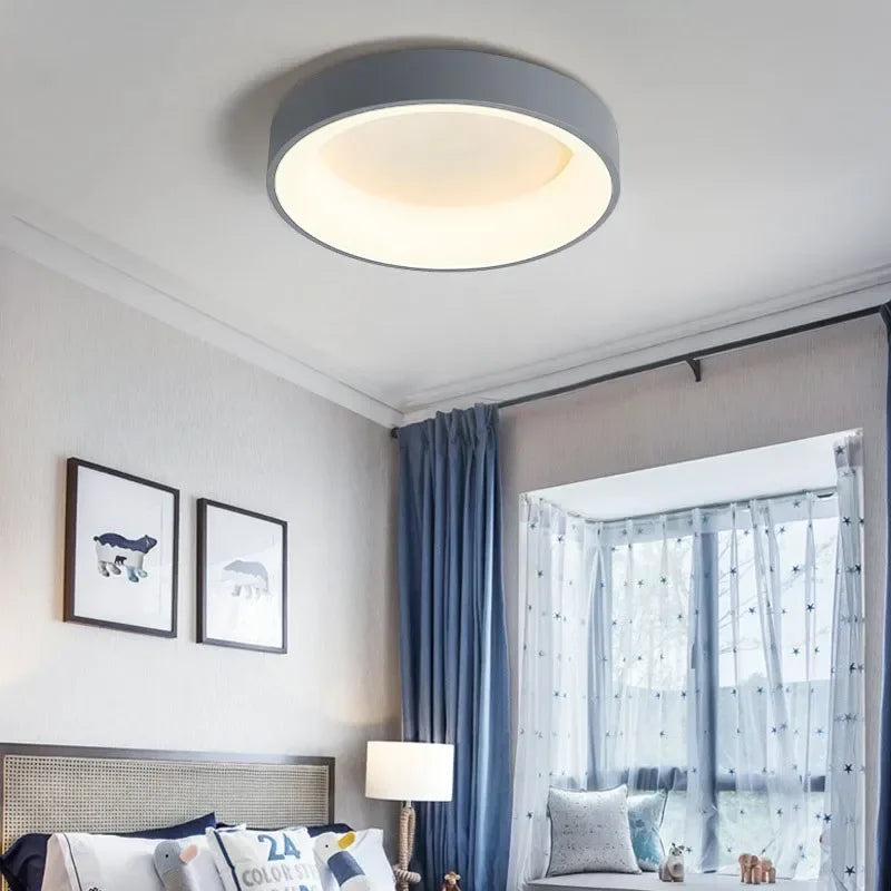 Aurora Round LED Ceiling Light – Minimalist Modern Lamp for Home and Office