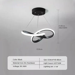 Modern LED Ceiling Light – CreativeGlow Pendant Lamp for Contemporary Interiors