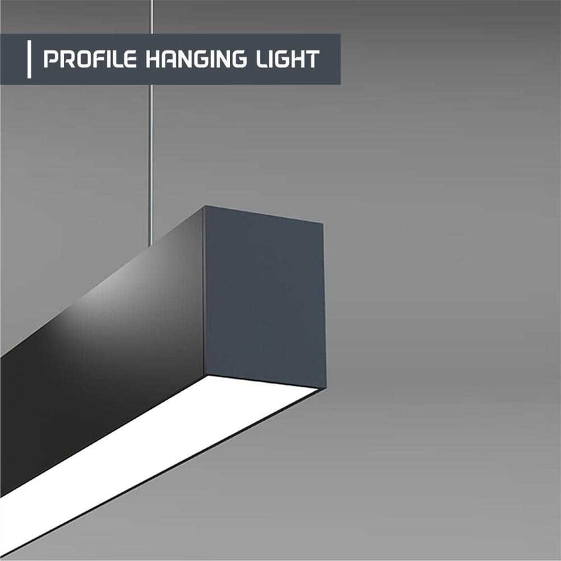 Sleek LED Linear Pendant Light – Modern Ceiling Light for Offices and Workspaces