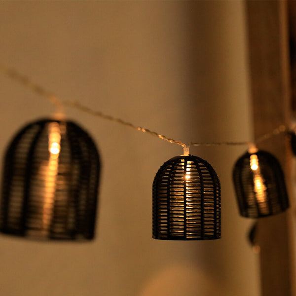 Retro Lantern String Lights – Vintage-Inspired Decorative Lighting