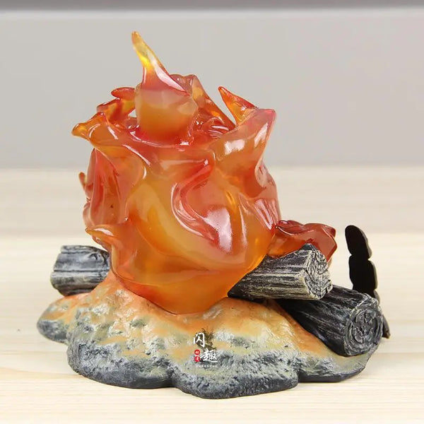 Cartoon Flame Figurine – Magical Anime-Inspired Character Collectible