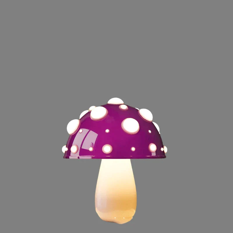 USB-Rechargeable LED Mushroom Lamp – Cosy Night Light for Bedrooms