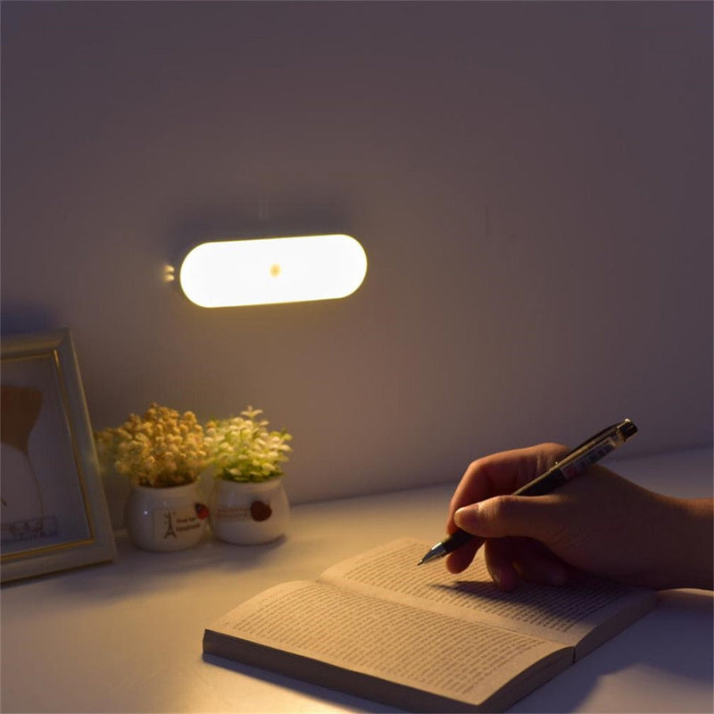 MotionGlow – USB Rechargeable Wireless Motion Sensor Wall Light for Home and Office