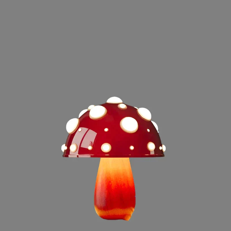 USB-Rechargeable LED Mushroom Lamp – Cosy Night Light for Bedrooms