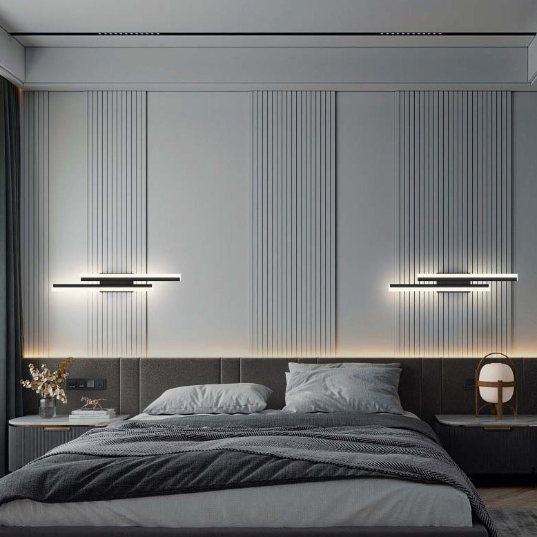 Modern Minimalist LED Wall Lamp – Sleek Indoor Strip Light for Stylish Interiors