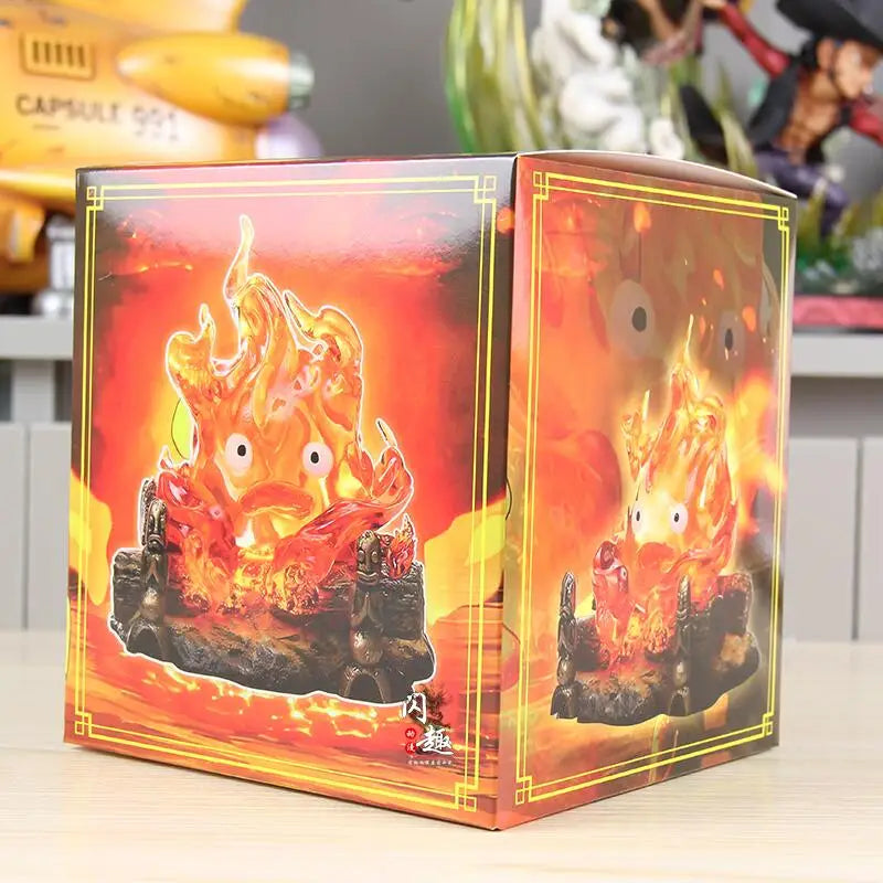 Cartoon Flame Figurine – Magical Anime-Inspired Character Collectible