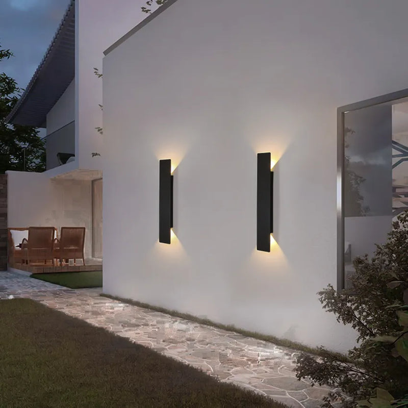 Modern LED Outdoor Wall Light – Weather-Resistant Wall Lamp for Garden, Balcony and Patio