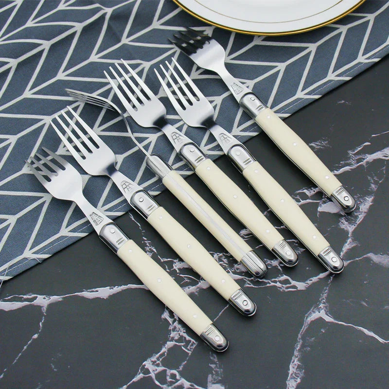 Laguiole Ivory Steak – Premium Cutlery for Elegant Dining