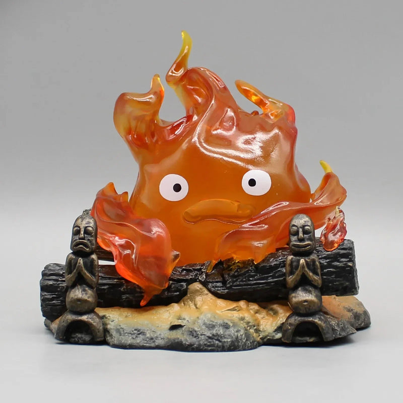 Cartoon Flame Figurine – Magical Anime-Inspired Character Collectible