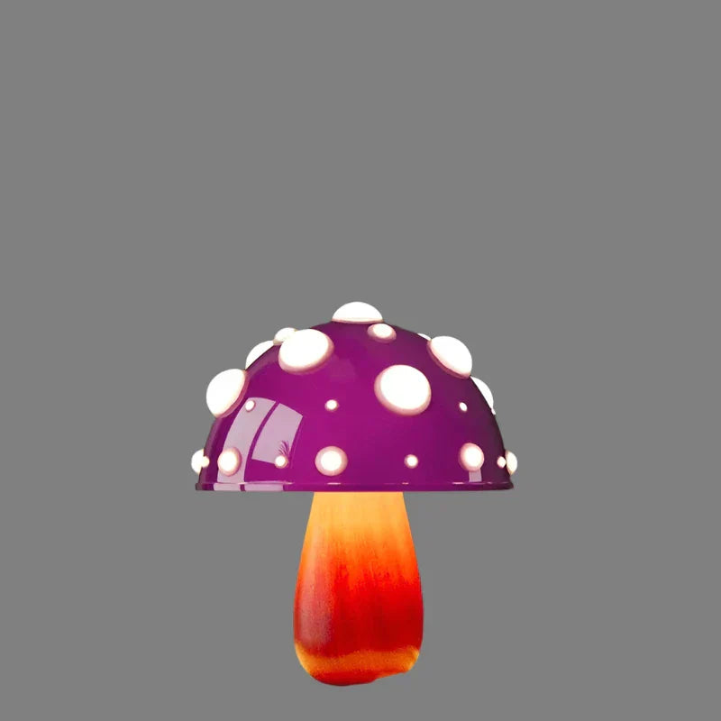 USB-Rechargeable LED Mushroom Lamp – Cosy Night Light for Bedrooms