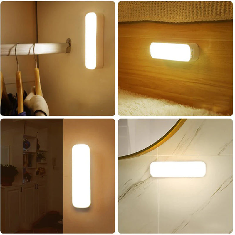 LED USB Rechargeable Wireless Motion Sensor Wall Light