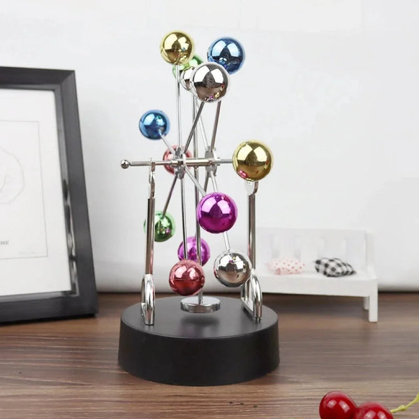 Mini Ferris Wheel Perpetual Motion Machine – Modern Newton's Cradle Physics Toy for Home Décor and Gifts