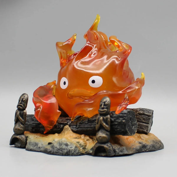 Cartoon Flame Figurine – Magical Anime-Inspired Character Collectible