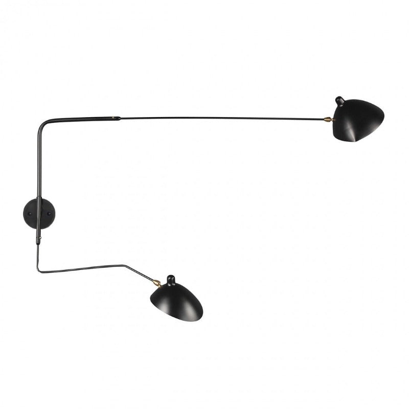 Serge Mouille Inspired Adjustable Wall Sconce – Modern Wall Lamp for Stylish Interiors