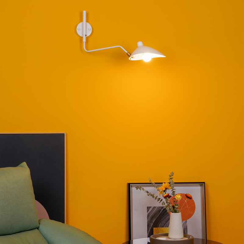 Serge Mouille Inspired Adjustable Wall Sconce – Modern Wall Lamp for Stylish Interiors