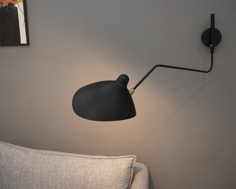 Serge Mouille Inspired Adjustable Wall Sconce – Modern Wall Lamp for Stylish Interiors