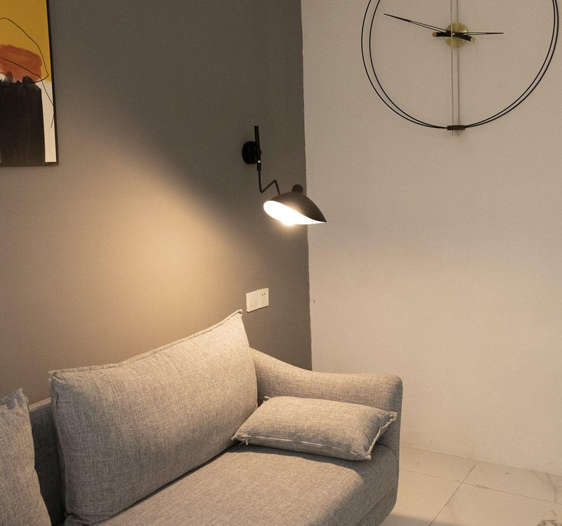 Serge Mouille Inspired Adjustable Wall Sconce – Modern Wall Lamp for Stylish Interiors