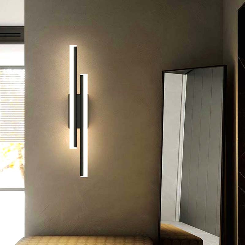 Modern Minimalist LED Wall Lamp – Sleek Indoor Strip Light for Stylish Interiors