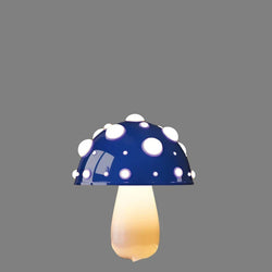 USB-Rechargeable LED Mushroom Lamp – Cosy Night Light for Bedrooms