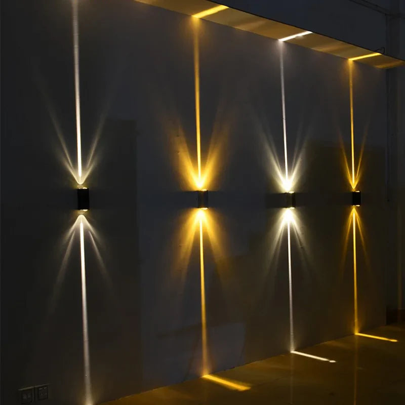 Modern LED Wall Light – Sleek Indoor and Outdoor Lighting with IP65 Waterproof Design