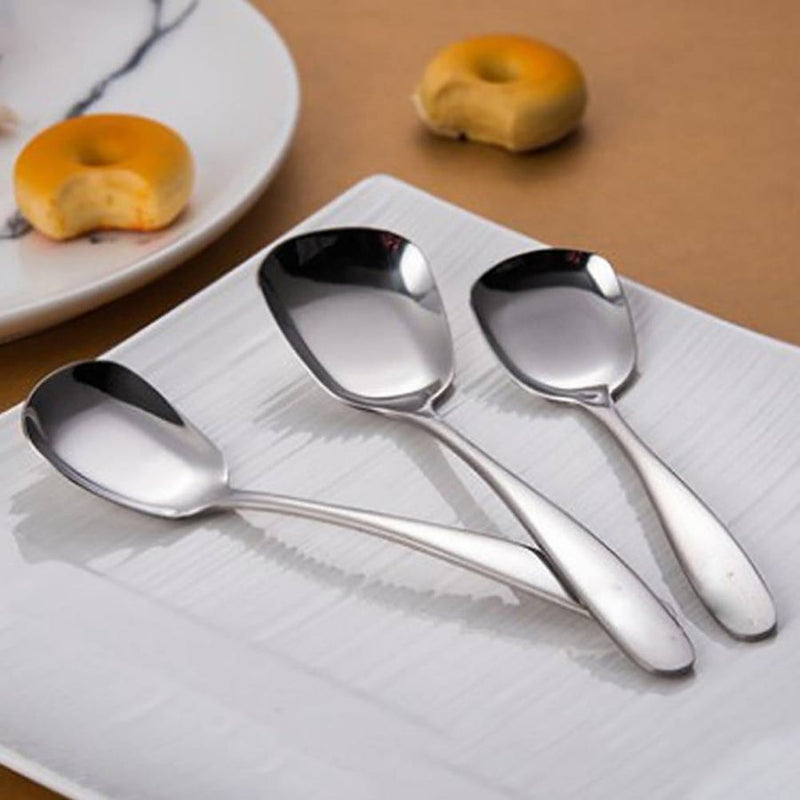 Premium 3-Piece Stainless Steel Serving Spoon Set – Durable & Elegant for Every Meal