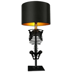 Gothic Skeleton Table Lamp – Handcrafted Gothic Décor for a Unique Interior