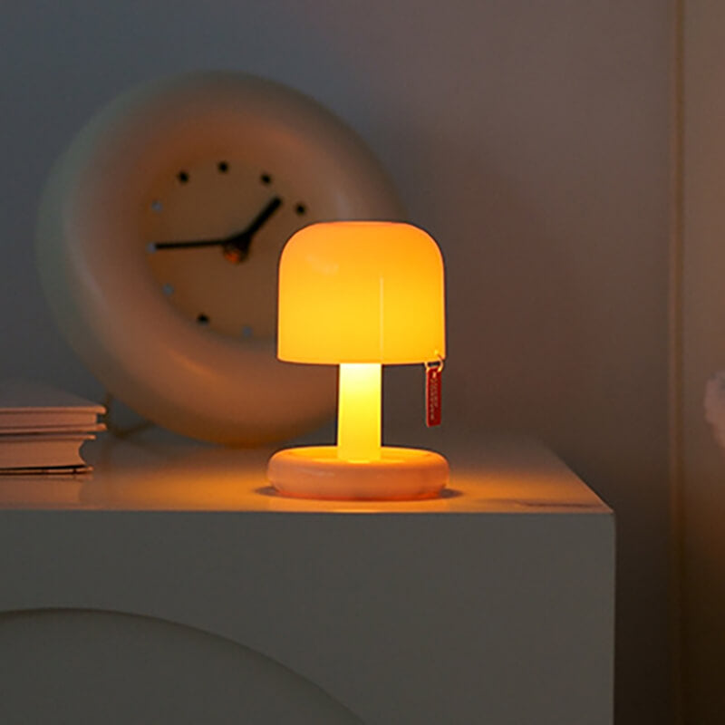 Modern Sunset Night Lamp – Elegant USB Rechargeable Table Lamp