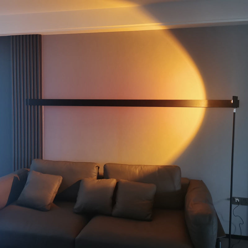 Modern Sunset Floor Lamp – Minimalist Light Projector for Warm Ambience