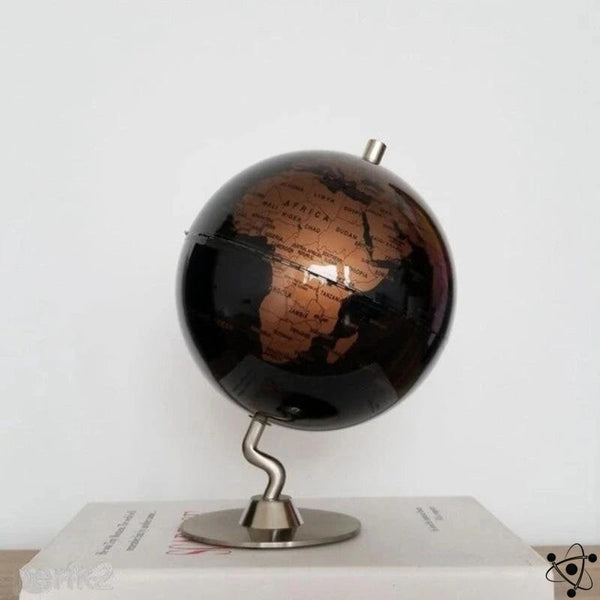 Decorative Globe with Z-Shaped Base