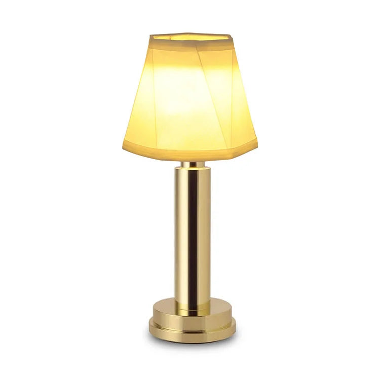 Cordless LED Table Lamp – Stylish Metal Design for Ambient Lighting