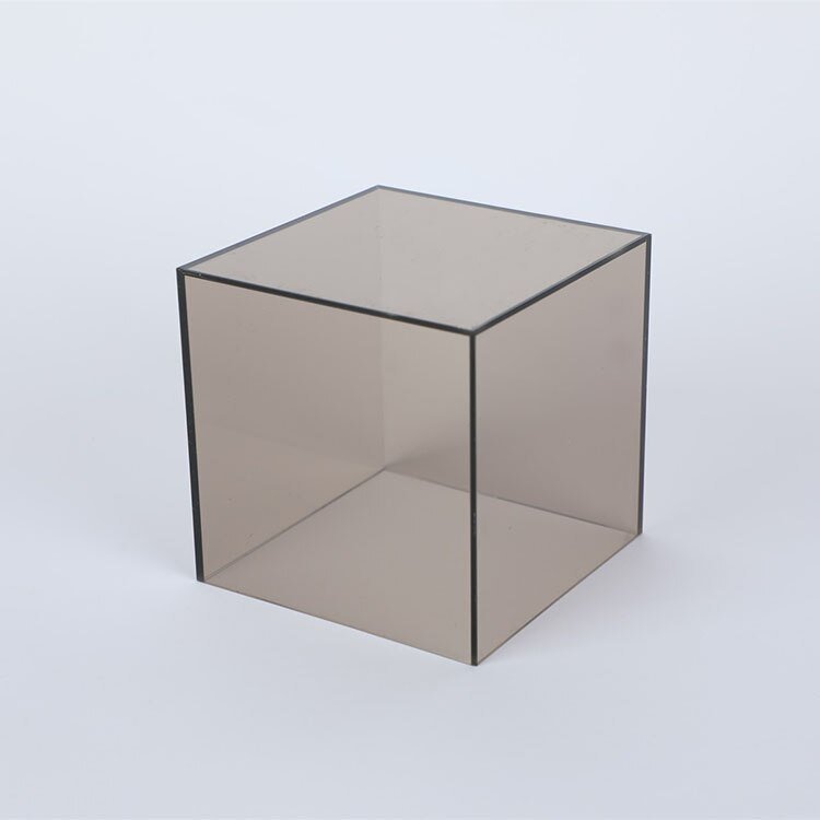 Colourful Transparent Acrylic Storage Box – Modern Display Cube for Stylish Presentation