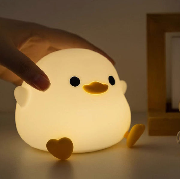 Adorable Chick Night Lamp – Interactive LED Bedside Light