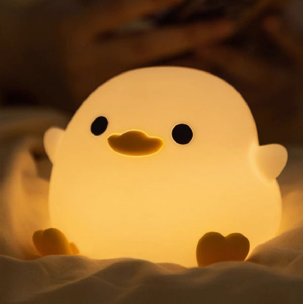 Adorable Chick Night Lamp – Interactive LED Bedside Light