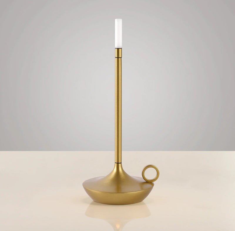 Modern USB Rechargeable LED Table Lamp – Minimalist Aladdin Style