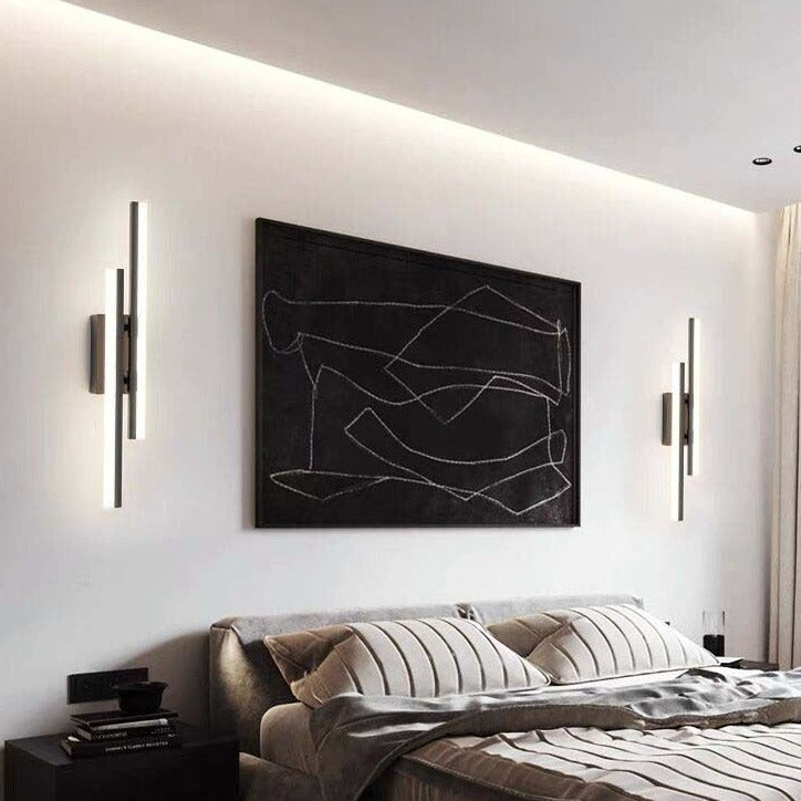 Modern Minimalist LED Wall Lamp – Sleek Indoor Strip Light for Stylish Interiors