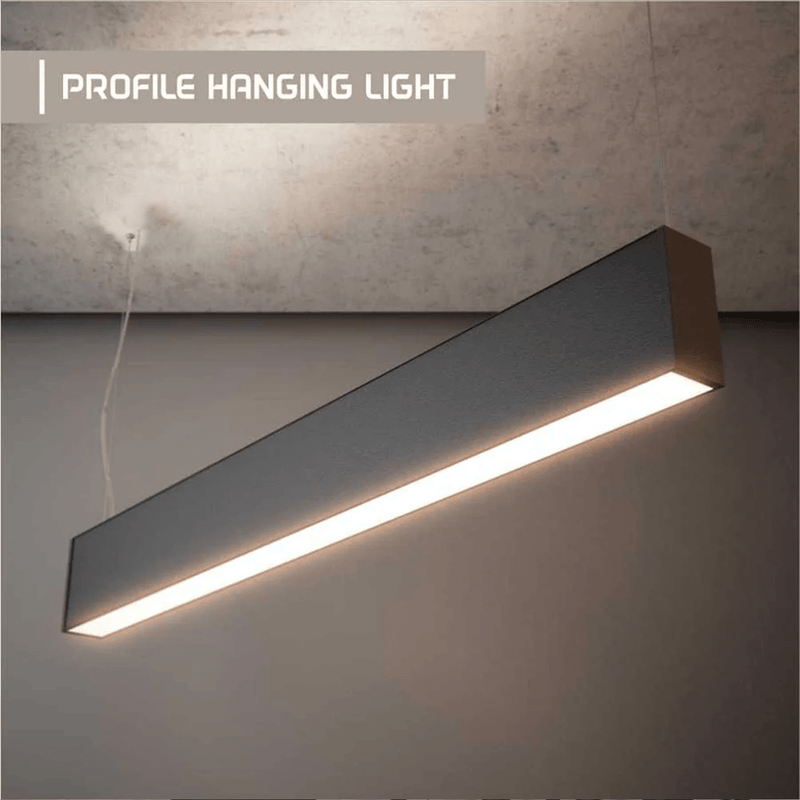 Sleek LED Linear Pendant Light – Modern Ceiling Light for Offices and Workspaces