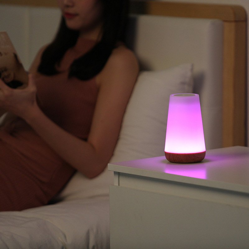 ColourGlow Touch Bedside Lamp – Smart LED Lamp with Remote and USB Charging