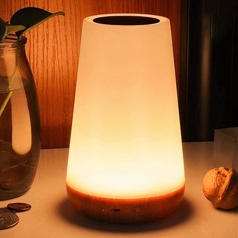 ColourGlow Touch Bedside Lamp – Smart LED Lamp with Remote and USB Charging