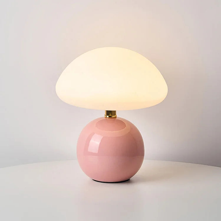 Elegant French Mushroom Lamp – Stylish Table Lamp with Nostalgic Charm