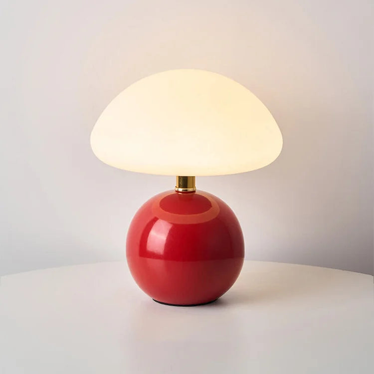 Elegant French Mushroom Lamp – Stylish Table Lamp with Nostalgic Charm