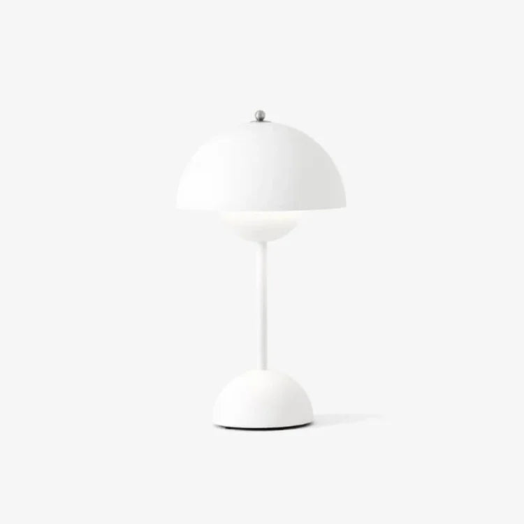 Modern Mushroom Table Lamp – Wireless Retro Elegance for Your Home