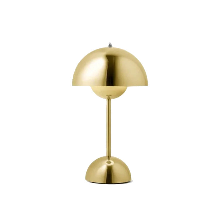 Modern Mushroom Table Lamp – Wireless Retro Elegance for Your Home