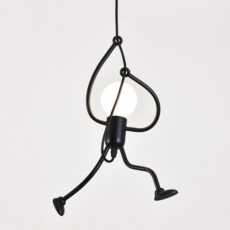 Hanging Man Pendant Light – Creative Ceiling Lamp for Fun and Modern Interiors