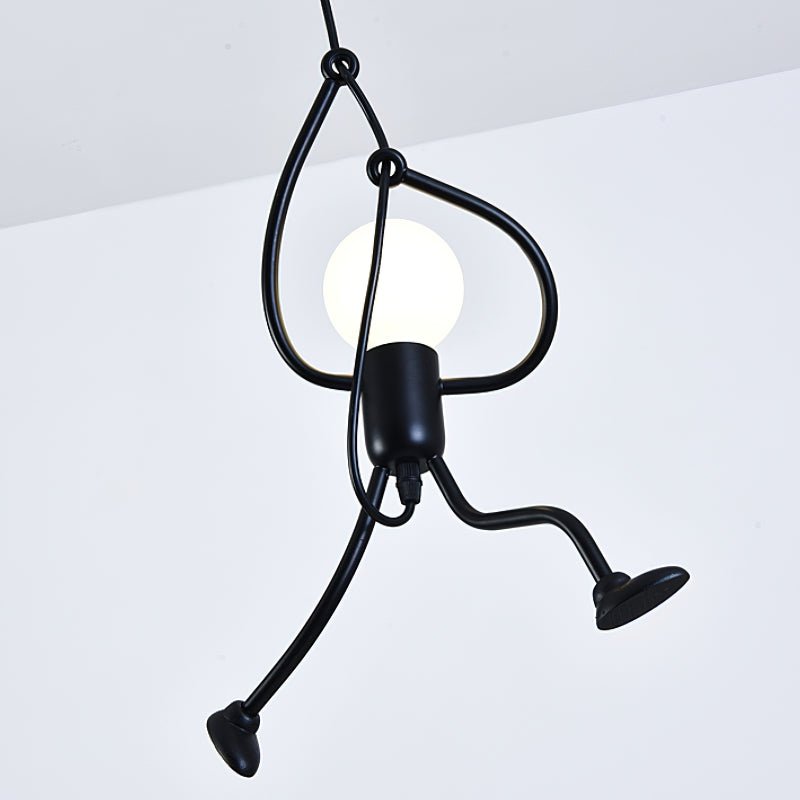 Hanging Man Pendant Light – Creative Ceiling Lamp for Fun and Modern Interiors