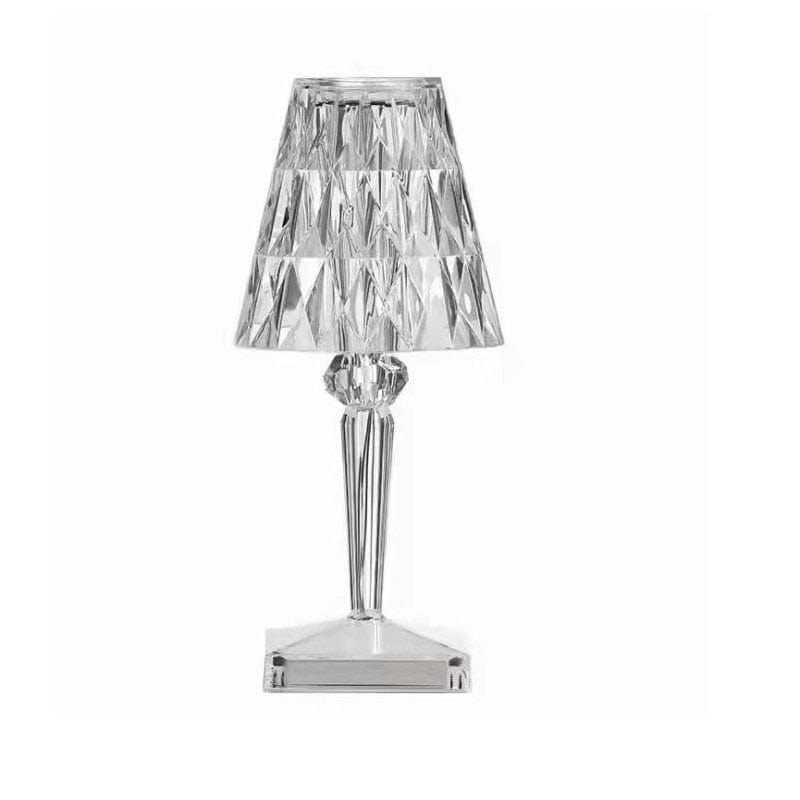 Luxurious LED Crystal Table Lamp – Diamond Design for a Radiant Home