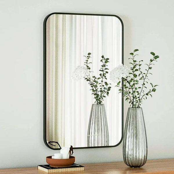 Rounded Corners Wall Mirror