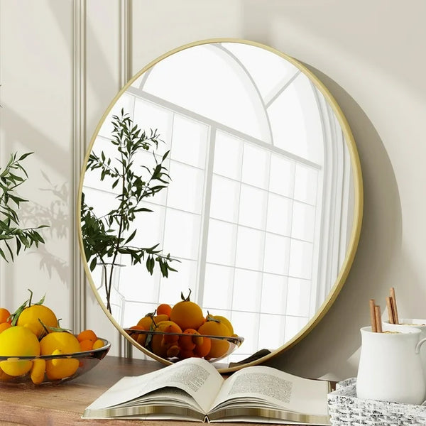 Round Wall Mounted Bathroom Mirror